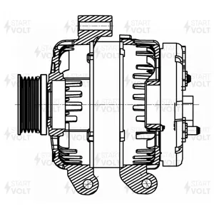 STARTVOLT LG0511 Генератор Chevrolet Spark 10-
