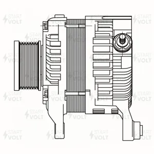 STARTVOLT LG1445 Генератор Nissan Pathfinder III (05-) Navara (05-) 2.5dCi 150A