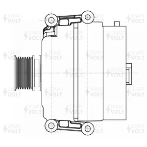 STARTVOLT LG15131 Генератор Mercedes M(X166)