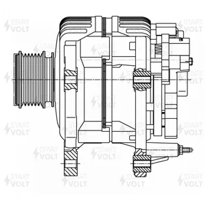 STARTVOLT LG1855 Генератор VW Transporter Sharan 00-