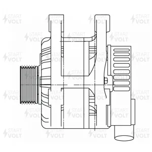 STARTVOLT LG2015 Генератор Peugeot 206 Partner 96-