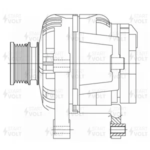 STARTVOLT LG2108 Генератор Opel Astra H Corsa 04-