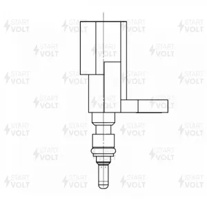 STARTVOLT LS1800 Датчик температуры для автомобилей VAG Polo Sedan (15-) 1.6i/Tiguan (16-) 1.4i/Skoda Rapid (15-) 1.6i | перед |