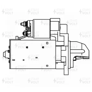 STARTVOLT LST0323 Стартер Jeep Grand Cherokee 10-