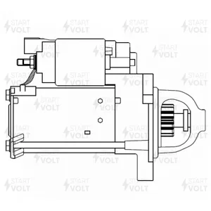 STARTVOLT LST0816 Стартер Hyundai Creta Elantra 20-