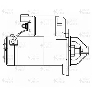 STARTVOLT LST0852 Стартер Kia Soul (09-) Ceed (06-) 1.6CRDi 1 7кВт (LSt 0852)