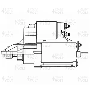 STARTVOLT LST1010 Стартер Ford Mondeo III (00-) 1.8i2.0i 1 4кВт (LSt 1010)
