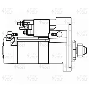 STARTVOLT LST1038 Стартер Land Rover Range Rover Sport 12-
