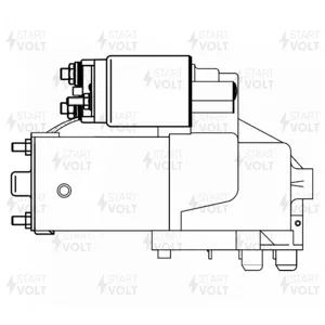 STARTVOLT LST1043 Стартер FORD MAVERICK (04-) 3.0I/JAGUAR X-TYPE (01-) 2.1I/2.5I/3.0I 1.4кВт