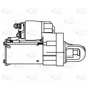 STARTVOLT LST1532 Стартер Mercedes S(W221)GL(X166)