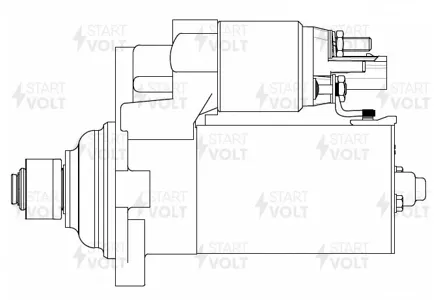 STARTVOLT LST1879 Стартер 2кВт