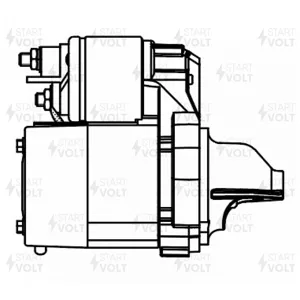 STARTVOLT LST2013 Стартер Toyota PSA 107C1AYGO 05-