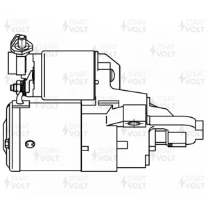 STARTVOLT LST2522 Стартер MAZDA MX-5 NC (05-) 2.0I 1.4кВт