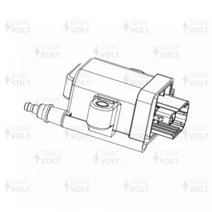 STARTVOLT SC0700 Катушка зажигания для а/м КАМАЗ/НЕФАЗ/Volgabus с дв. Yuchai (CNG) (SC 0700)
