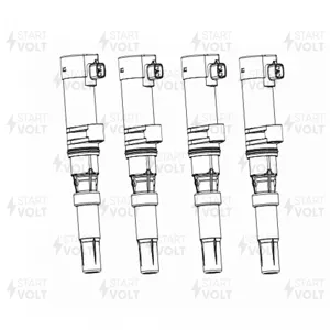 STARTVOLT SC0924 Катушка зажигания LADA LARGUS (12-) 1.4I/1.6I 16V (к-т 4 шт.)