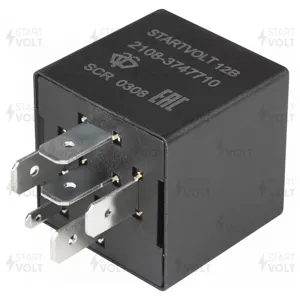 STARTVOLT SCR0308 Реле автомоб. стеклооч. ВАЗ 2108-2115ГАЗ Газель-Бизнес 6PIN (SCR 0308)