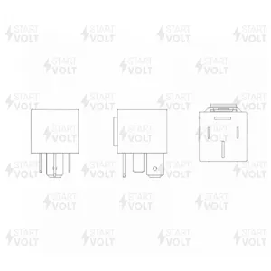 STARTVOLT SCR0323 Реле LADA VESTA (17-)/VESTA NG (23-) 12V 70A 4 конт.