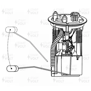 STARTVOLT SFM0906 Насос топливный Renault Scenic 99- модуль