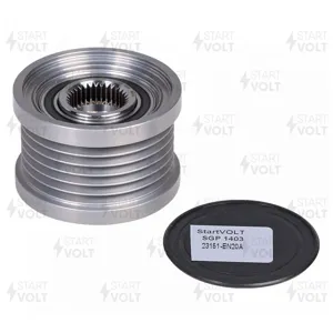 STARTVOLT SGP1403 Шкив генератора Nissan Qashqai J10 07- X-Trail T31 07- 2.0I с обгонной муфтой