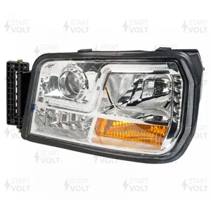 STARTVOLT SHL3041L Фара для а/м Shacman X3000/L3000 самосвал (головн.света) светодиодн. с ДХО левая (SHL 3041L)