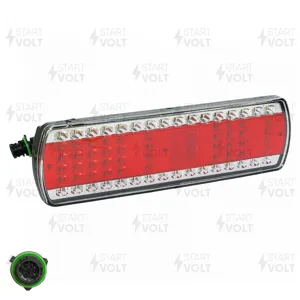 STARTVOLT STL0702R Фонарь задний для ам Kamaz 5490 правый байонет с бегущ.указ.пов. сверху (светодиодн.) (STL 0702R)