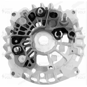 STARTVOLT VDB0185 Диодный мост генератора LADA VESTA (15-)/X-RAY (16-) 1.6I/1.8I (тип VALEO) (с крышкой)