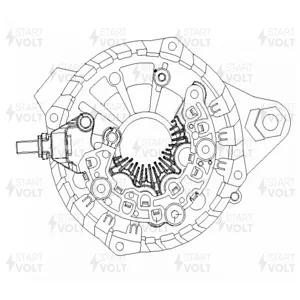 STARTVOLT VDB08S7 Диодный мост генератора Hyundai Kia Tucson Optima 15-