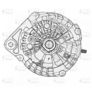 STARTVOLT VDB1405 Диодный мост генератора NISSAN TEANA J32 (08-)/RENAULT KOLEOS (08-) 2.5I (с крышкой)
