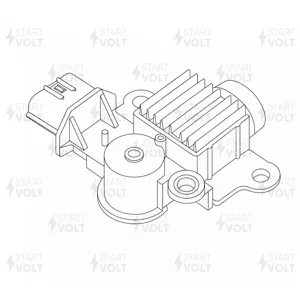 STARTVOLT VRR0825 Регулятор напряжения KIA OPIRUS (03-) 3.5I/HYUNDAI XG (98-) 3.0I ген.
