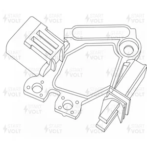 STARTVOLT VRR1410 Регулятор напряжения NISSAN MAXIMA (03-) 3.5I (тип VALEO) ген.