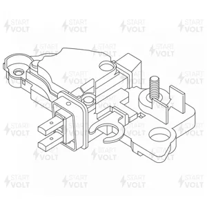 STARTVOLT VRR1514 Регулятор напряжения MERCEDES-BENZ SPRINTER W903 (93-) 2.9CDI/S W140 (91-) 3.2I ген.