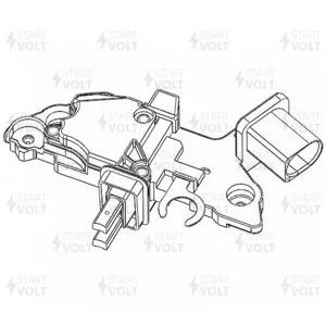 STARTVOLT VRR1580 Регулятор напряжения MERCEDES-BENZ E W211 (02-) 2.1CDI/2.7CDI ген.