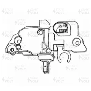 STARTVOLT VRR1580D Регулятор напряжения MERCEDES-BENZ SPRINTER W909 13- 2.1CDI ген.