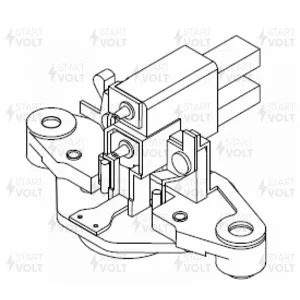 STARTVOLT VRR1803 Регулятор напряжения VAG PASSAT B3/B4 (88-) 1.8I/2.0I/80 (86-) 1.8I ген.