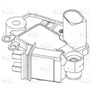 STARTVOLT VRR1810 Регулятор напряжения VAG TRANSPORTER T4 (90-) 1.9TD/2.0I (тип VALEO) ген.