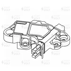 STARTVOLT VRR1813 Регулятор напряжения VAG AMAROK (11-)/TRANSPORTER T5 (09-) 2.0TDI (тип BOSCH) ген.