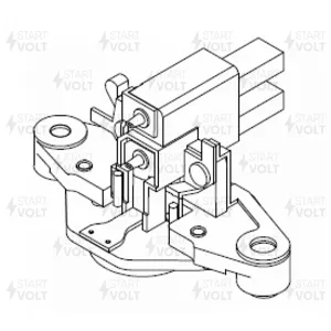 STARTVOLT VRR1825 Регулятор напряжения VAG TRANSPORTER T4 (90-) 1.9D/2.4D (тип BOSCH) ген.