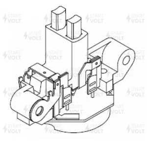 STARTVOLT VRR1828 Регулятор напряжения VAG PASSAT B3/B4 (88-) 1.8I/TRANSPORTER T4 (90-) 1.9TD/2.4D ген.