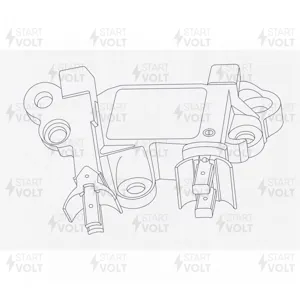 STARTVOLT VRR1831 Регулятор напряжения VAG TIGUAN II (16-)/KODIAQ (16-) 2.0TDI (14.5В) ген.