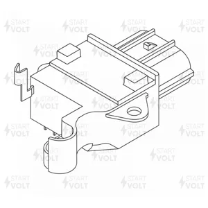 STARTVOLT VRR1907 Регулятор напряжения Lexus Toyota RX Camry 98- генератора