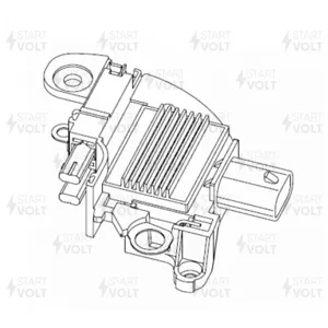STARTVOLT VRR2106 Регулятор напряжения OPEL CORSA D (06-) 1.2I/1.4I/ASTRA H (09-) 1.4I ген.