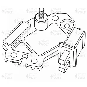 STARTVOLT VRR2608 Регулятор напряжения BMW X1 E84 (09-)/3 E46 (98-) 2.0I (тип VALEO) ген.