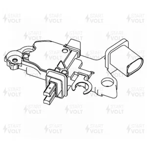STARTVOLT VRR2616 Регулятор напряжения BMW 5 E60 (05-)/3 E90 (05-) 2.5I ген.