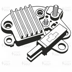 STARTVOLT VRR2703 Регулятор напряжения Chery Tiggo 3 14- генератора