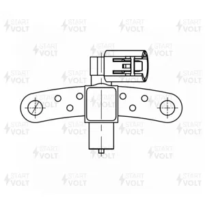 STARTVOLT VSCS0904 Датчик положения коленвала Renault Duster (10-) 1.6i чёрный (VS-CS 0904)