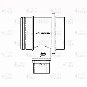 STARTVOLT VSMF1801 Датчик расхода воздуха (ДМРВ) VAG BORA (98-) 2.0I/OCTAVIA (96-) 1.8I