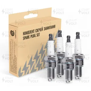 STARTVOLT VSP0010 Свеча зажигания Honda Civic III (83-) 1.5i Accord III (85-) 2.0i (кмпл. 4шт) (VSP 0010)