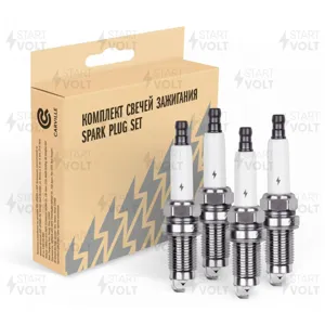 STARTVOLT VSP0034 Свеча зажигания VAG Golf IV (98-) 1.4i Bora I (98-) 2.0i Pt+Pt (кмпл. 4шт) (VSP 0034)