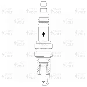 STARTVOLT VSP0316 Свеча зажигания Chrysler 300C 04-