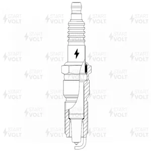 STARTVOLT VSP0320 Свеча зажигания Chrysler 300C 04-